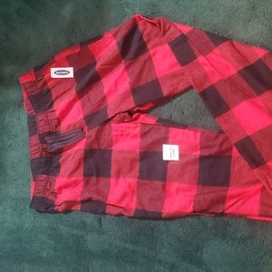Buffalo plaid lounge pants